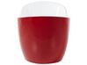 Bañera de acrílico rojo/plateado/blanco 160 x 76 cm ANTIGUA_828421