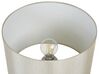 Lámpara de mesa de vidrio verde esmeralda/beige 41 cm KEILA_867378