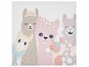 Set of 3 Animals Canvas Art Prints 30 x 30 cm Multicolour TILLIA_819741