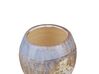 Stoneware Flower Vase 15 cm Multicolour BERGE_810607