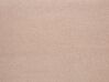 Cama de casal continental em tecido cor de areia 180 x 200 cm ADMIRAL_813991