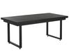 Fekete kihúzható kerti asztal 180/240 x 90 cm VALCANETTO_842912