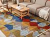 Tapis kilim en laine multicolore 200 x 300 cm ARZAKAN_858329