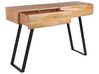 2 Drawer Acacia Wood Console Table Light ANTIGO_892071