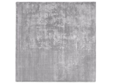 Viskózový koberec 200 x 200 cm světle šedý GESI II