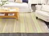 Jutový koberec  160 x 230 cm béžový/zelený TALPUR_845669