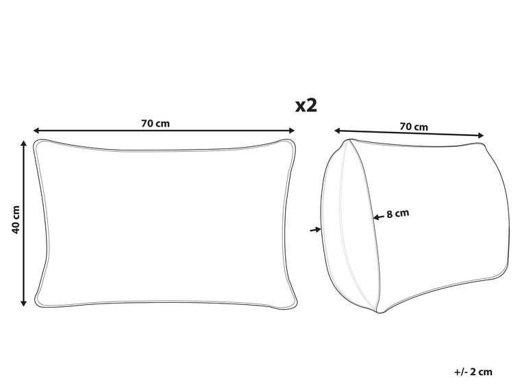 Cuscino Pikolin In Fibra - Effetto Gel, 40x70 Cm, Altezza 16 Cm, Lavabile, Bianco - Foto 10
