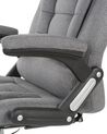 Fabric Executive Chair Grey ROYAL_752135