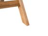 Zestaw ogrodowy drewniany stół z parasolem i 8 krzeseł z poduszkami szarymi MAUI_867308