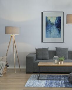 Lattiavalaisin tammi harmaa NITRA