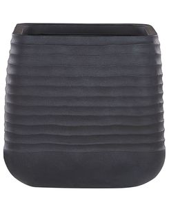 Kukkaruukku polyhartsi musta 50 x 50 cm PARIKIA Kukkaruukku polyhartsi musta 50 x 50 cm PARIKIA