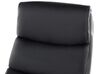 Faux Leather Executive Chair Black KING_343375