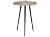 Metal Side Table Gold with Black PUDUR_853857