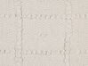 Dekokissen geometrisches Muster Baumwolle beige 45 x 45 cm 2er Set IXORA_843419