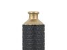 Dekoratívna kameninová váza 39 cm čierna ARSIN_796112