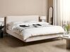 Fabric EU Super King Bed Beige CORIO_903150