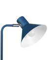 Lampa podłogowa regulowana metalowa niebieska RIMAVA_851232