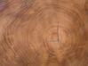 Tavolino basso legno chiaro/nero 60 cm ELSA_678496