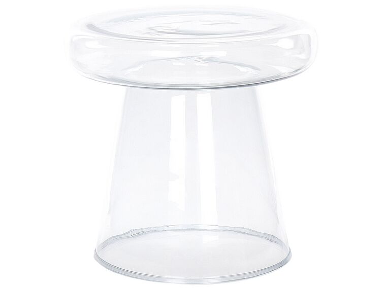 Beistelltisch Glas transparent rund ⌀ 39 cm CALDERA_883025