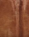 Alfombra de piel de vaca marrón dorado 3-4 m² NASQU_815830