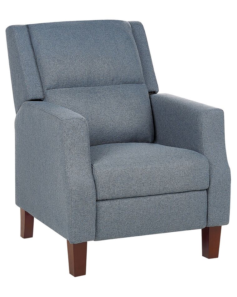 Kék kárpitozott fotel EGERSUND_896456