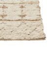 Teppich Baumwolle / Nutzhanf beige 200 x 300 cm zweiseitig SANAO_869951