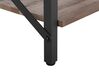 Coffee Table with Shelf Taupe Wood CARLIN_751632