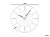 Zegar ścienny ø 34 cm biały DAROCA_827778