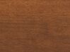 Cama de casal em madeira escura 180 x 200 cm BOUSSICOURT_907981