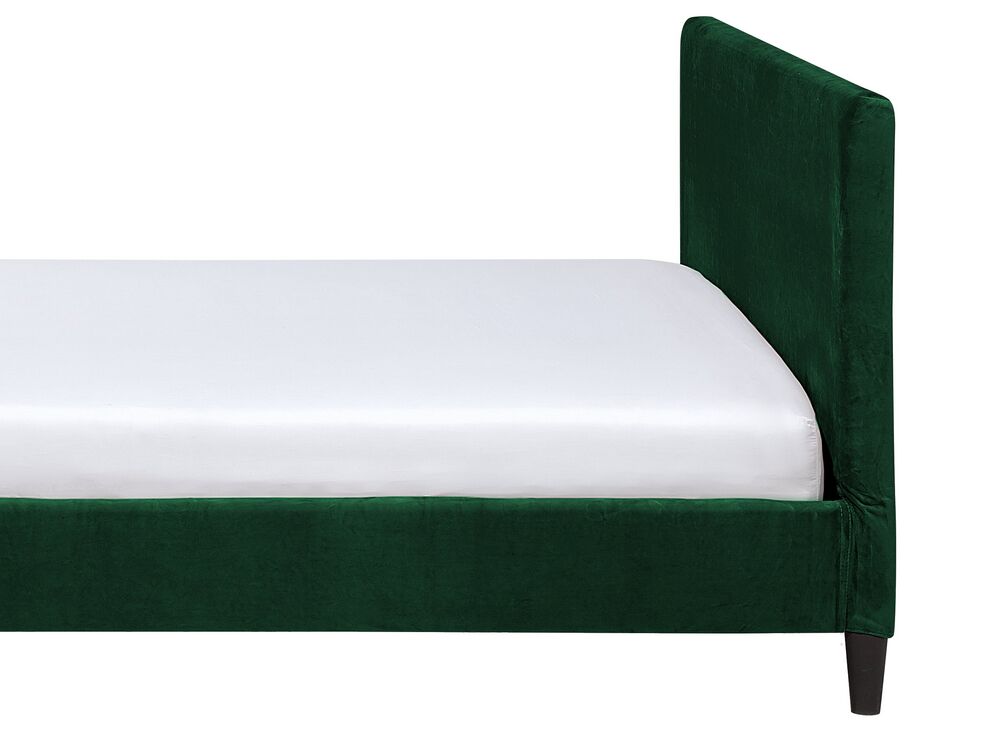 EU Super King Size Bed Frame Cover Emerald Green FITOU Beliani.no