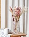 Bukiet suszonych kwiatów 55 cm różowy ARABA_835110