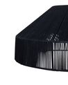 Lampadario corda di cotone nero IGUAMO_899029