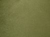 Pouf Samtstoff olivgrün rund ⌀ 61 cm MILLEN_914680