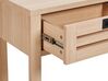 2 Drawer Console Table Light Wood RANDA_873270