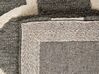 Teppich grau 160 x 230 cm marokkanisches Muster Kurzflor YALOVA_674704