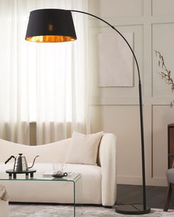 Lattiavalaisin metalli musta/kupari YABUS