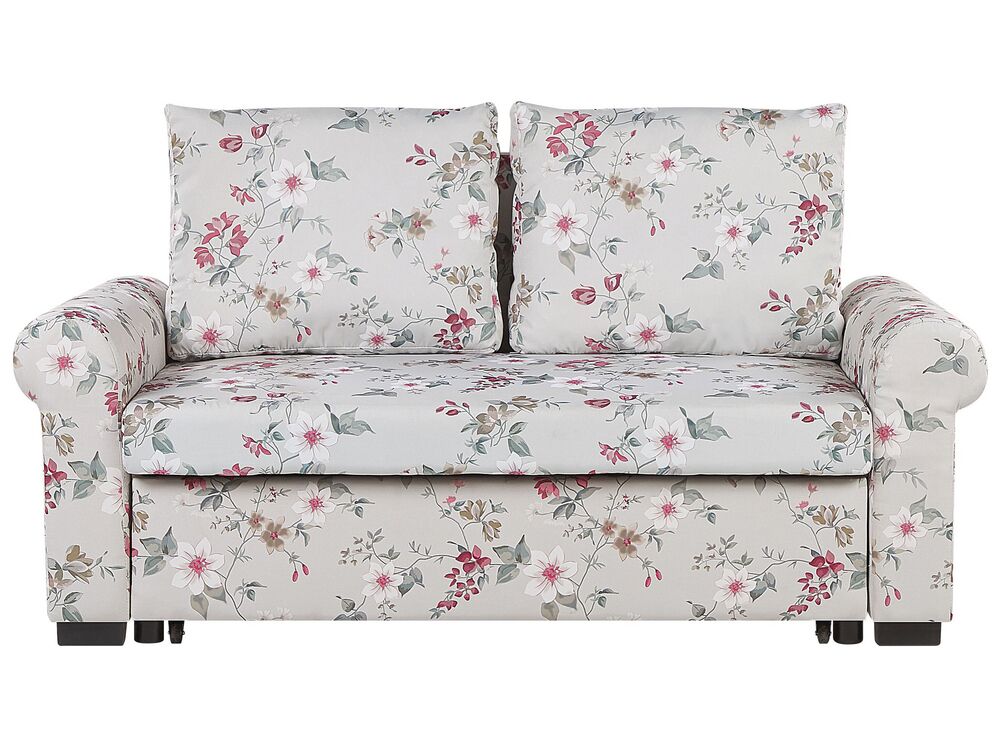floral pattern sofa bed