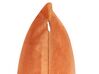 Narancssárga bársony díszpárna kétdarabos szettben 45 x 45 cm CEROPEGIA_810852