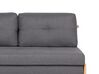 Fabric Sofa Bed Dark Grey EDLAND_731661