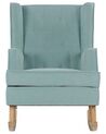 Fabric Rocking Chair Mint Green TRONDHEIM II_775785