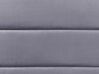 Cama con almacenaje de terciopelo gris oscuro 160 x 200 cm ROUEN_843815