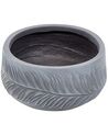 Flower Pot Fibre Clay 25 x 25 x 14 cm Grey FTERO_872024