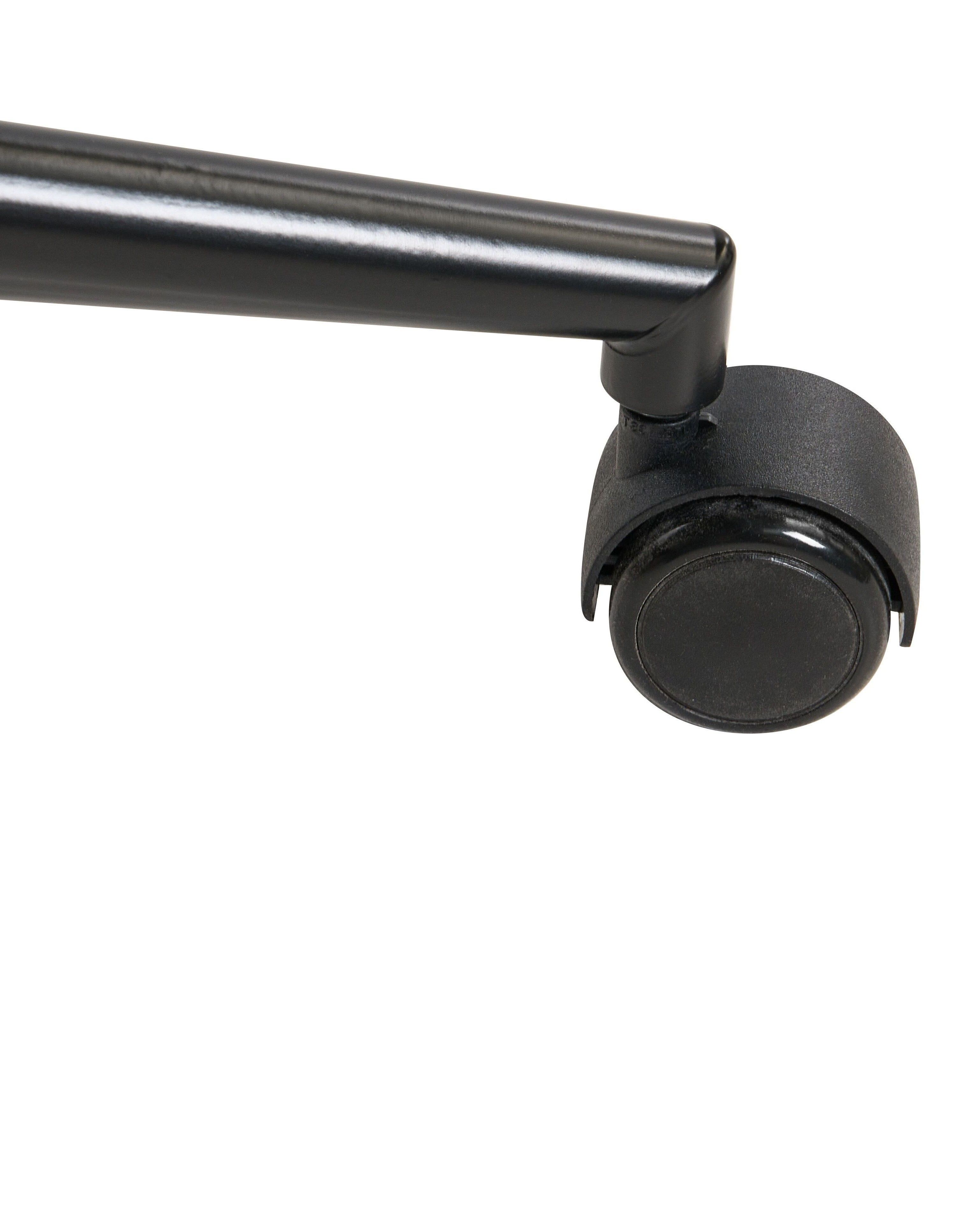 Velvet Desk Chair Grey VENICE Beliani.co.uk