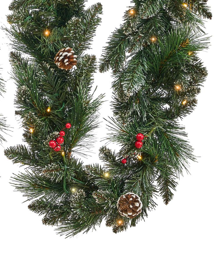 Guirlande De Noël Artificielle Verte En PVC - 270 Cm, 200 Branches, Flexible - Pour Décoration Intérieure, Extérieure, Porte, Cheminée