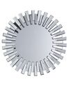 Sunburst Wall Mirror ø 70 cm Silver CHOLET_707020