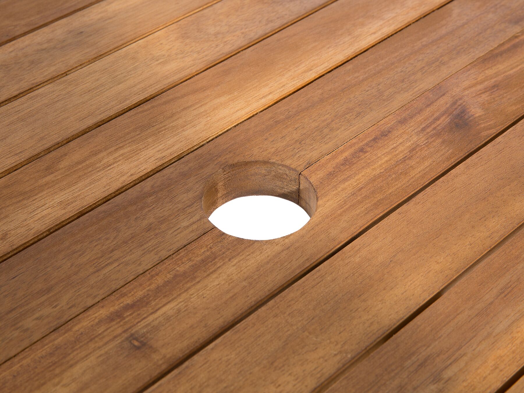 Big Kahuna Attachment Table- Weathered Wood & White