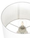 Lámpara de mesa de cerámica beige/blanco 49 cm BALONNE_822871