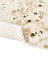 Faux Cowhide Area Rug with Spots 150 x 200 cm Beige with Gold BOGONG_820361