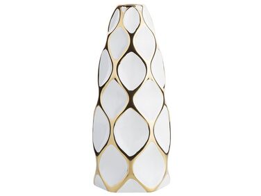Vase en céramique blanche 36 cm AVILA