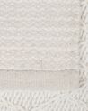 Tappeto decorativo bianco sporco 80 x 150 cm ERZIN_849378